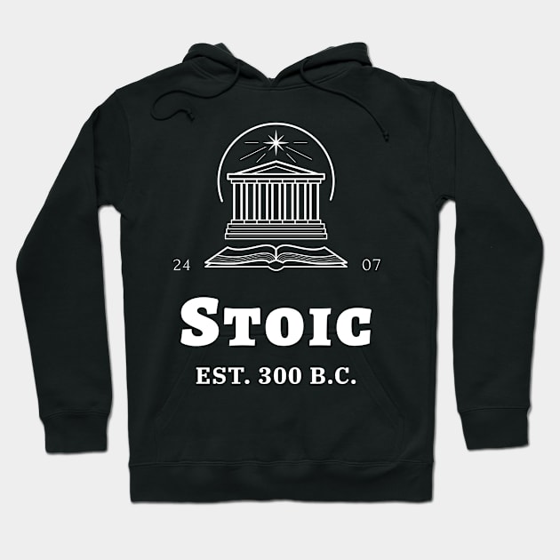 Stoic Classic Hoodie by StoicChimp